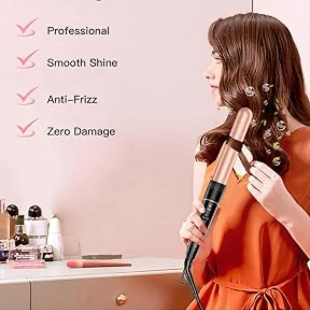 hair curling wand 1 inch June sale